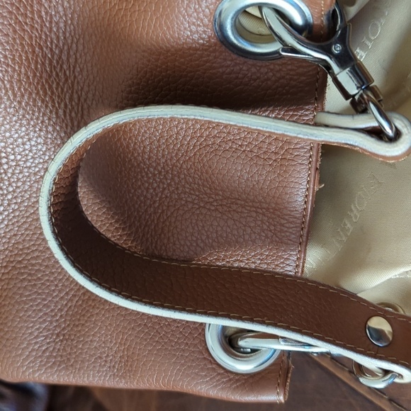 HP. Cuoieria Fiorentina Mini Leather Tote - Picture 13 of 15